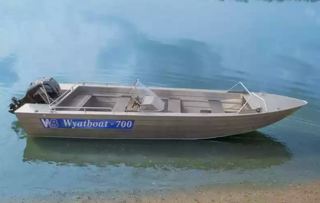Алюминиевый катер Wyatboat-700 в Екатеринбурге