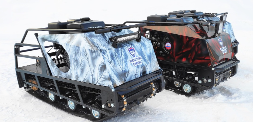 Мотобуксировщик Irondog (Железная собака) M500 20  Камуфляж Охотник в Екатеринбурге