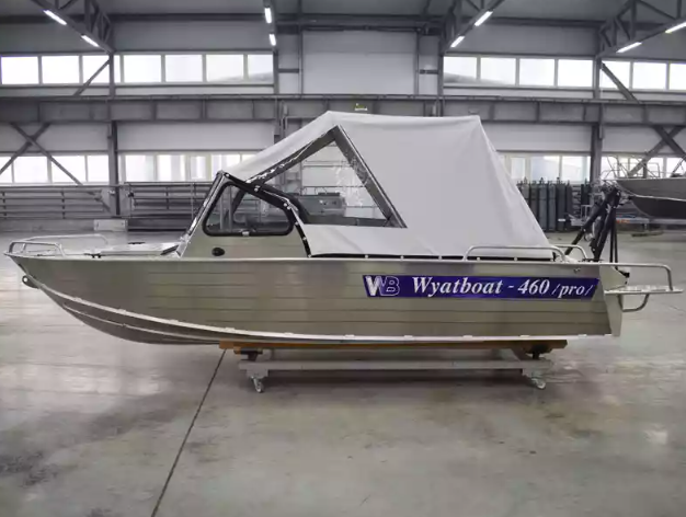 Алюминиевый катер Wyatboat-460 DCM Pro в Екатеринбурге