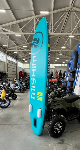 SUP (САП) Доска MISHIMO PRO-MAX Light Teal 11,6’ (355см) в Екатеринбурге