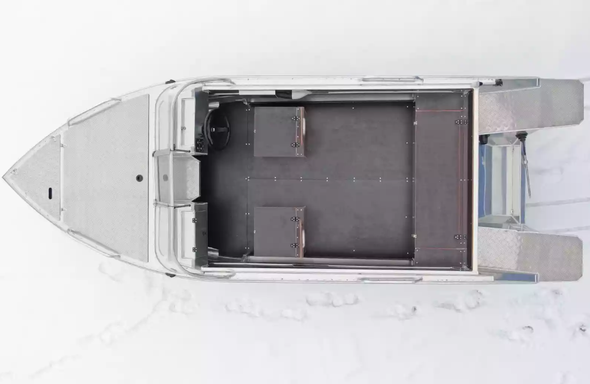 Алюминиевый катер Neman-480 DCM PRO в Екатеринбурге