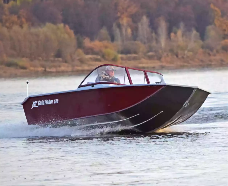 Алюминиевый катер Gold Fisher 520 DCM FISH в Екатеринбурге