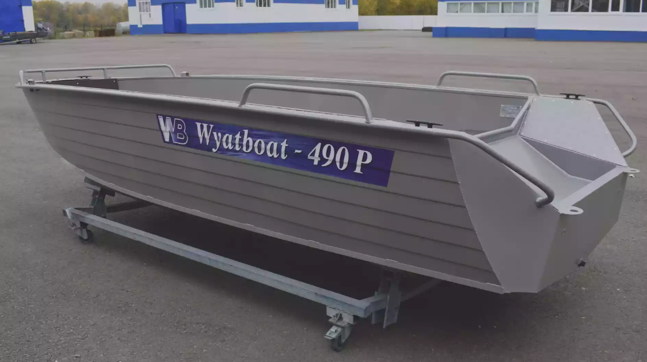 Алюминиевая лодка Wyatboat-490 P в Екатеринбурге