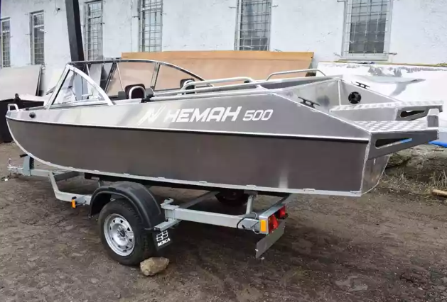 Алюминиевый катер Неман-500 DC (без покраски) в Екатеринбурге