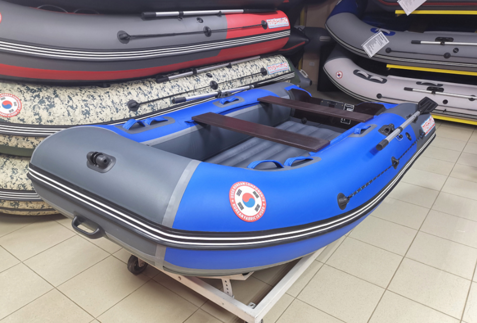 КОМПЛЕКТ Лодка MISHIMO PRO 350 + ЛОДОЧНЫЙ МОТОР MARLIN MP 9.9 (20) AMHS PRO в Екатеринбурге