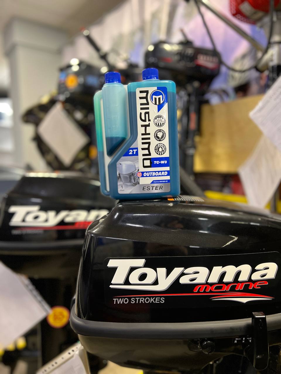Масло MISHIMO 2T OUTBOARD (ESTER) полусинтетика 1 л в Екатеринбурге