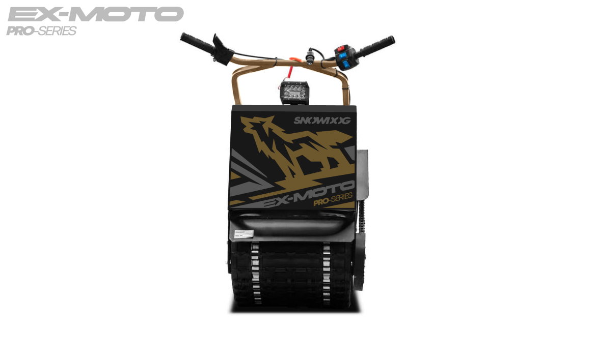 Мотобуксировщик EX-MOTO SNOWDOG S380 8л.с. в Екатеринбурге