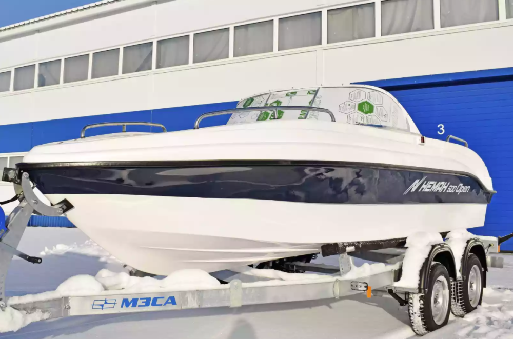 Стеклопластиковый катер Neman-500 Open в Екатеринбурге