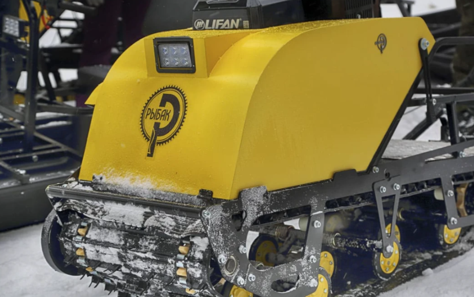 Мотобуксировщик РЫБАК PKD. PSD 15 л.с. (длинная база 1430мм) в Екатеринбурге