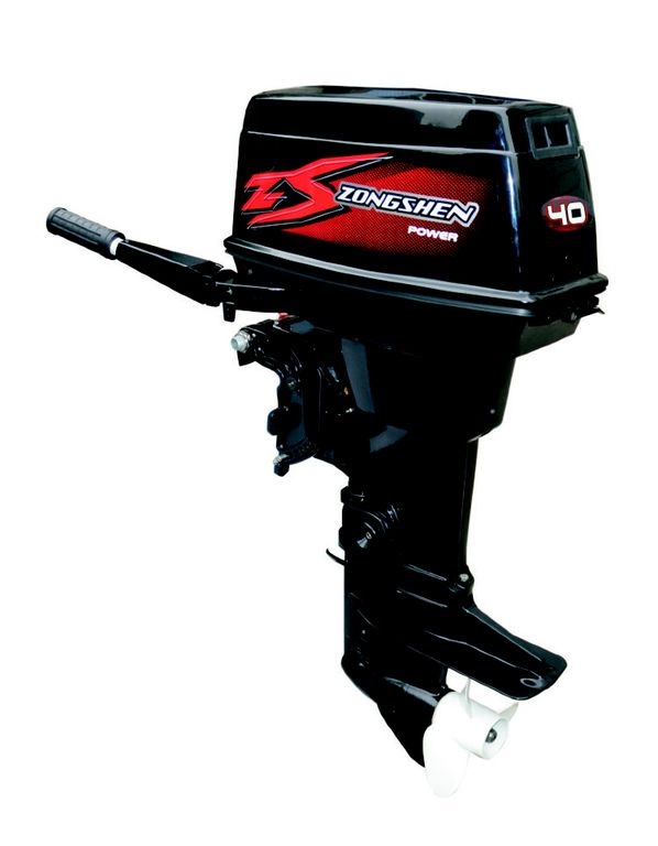 Лодочный мотор Zongshen T40 (+руль+пульт) в Екатеринбурге
