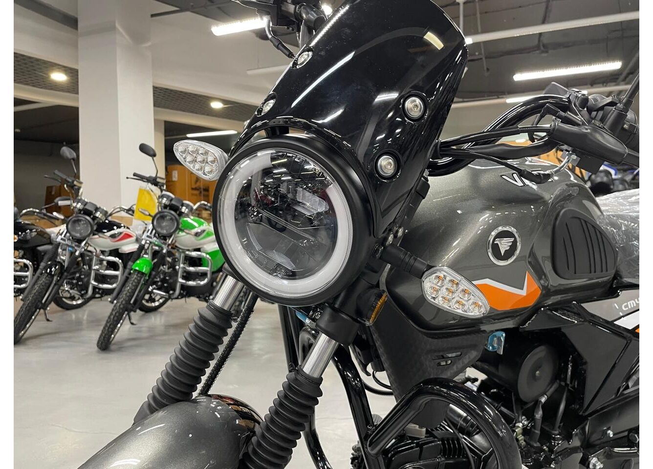 Мопед VMC NOVA 49сс (125сс) Led Full, дисковый тормоз, RKB RATO с баланс. валом, сигнализация в Екатеринбурге