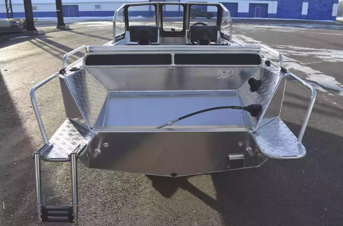 Алюминиевый катер Wyatboat-490 DCM Pro в Екатеринбурге