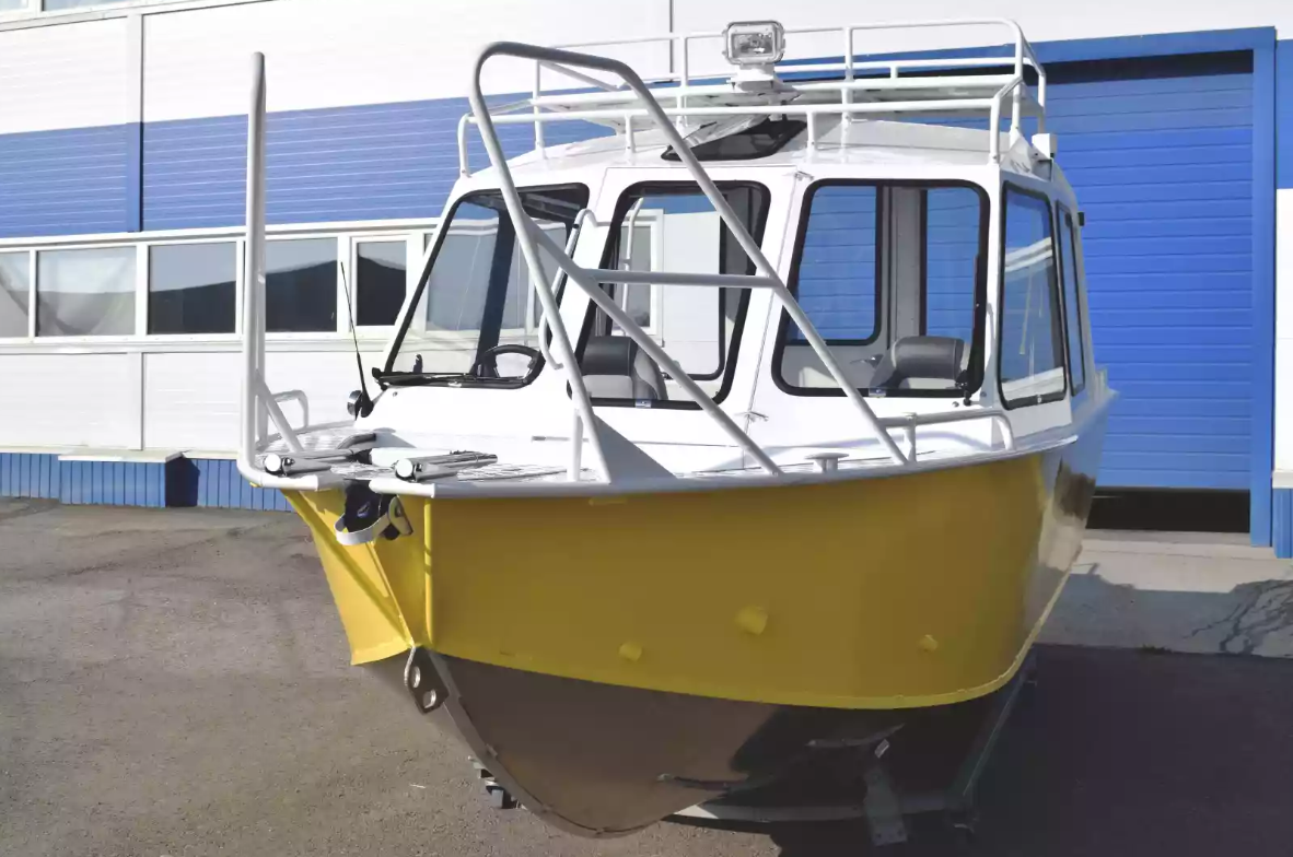 Алюминиевый катер Wyatboat-660 Cabin в Екатеринбурге