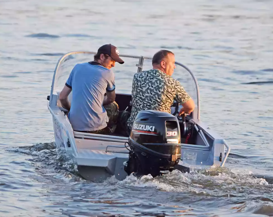 Алюминиевая лодка Wyatboat-390 DCM в Екатеринбурге