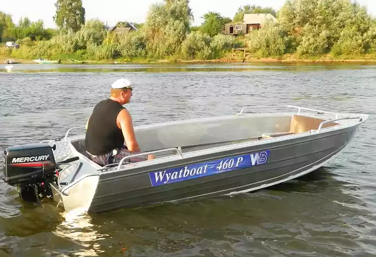 Алюминиевая лодка Wyatboat-460 P в Екатеринбурге