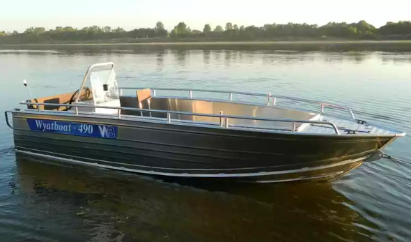 Алюминиевый катер Wyatboat-490 C в Екатеринбурге