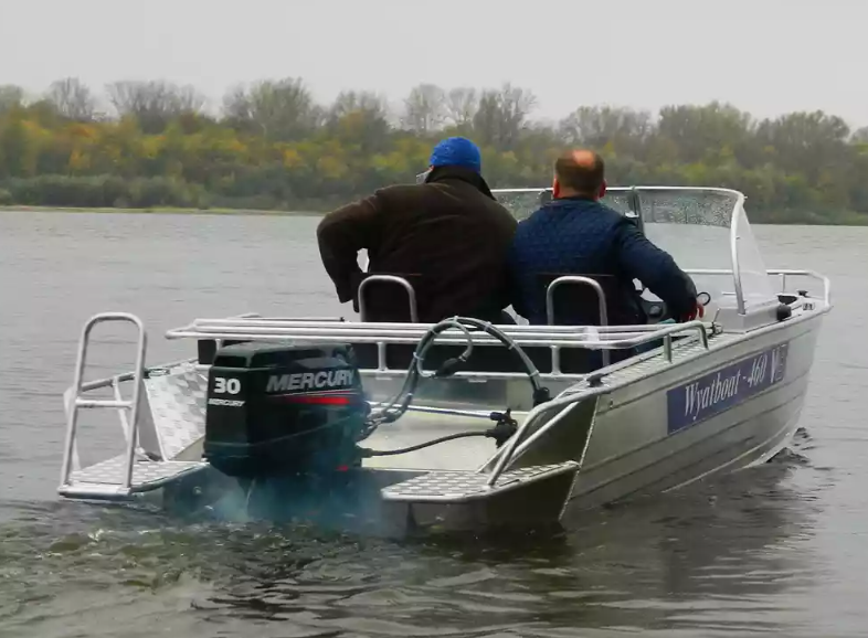 Алюминиевый катер Wyatboat-460 DCM в Екатеринбурге