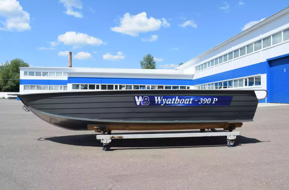 Алюминиевая лодка Wyatboat-390Р Fish в Екатеринбурге