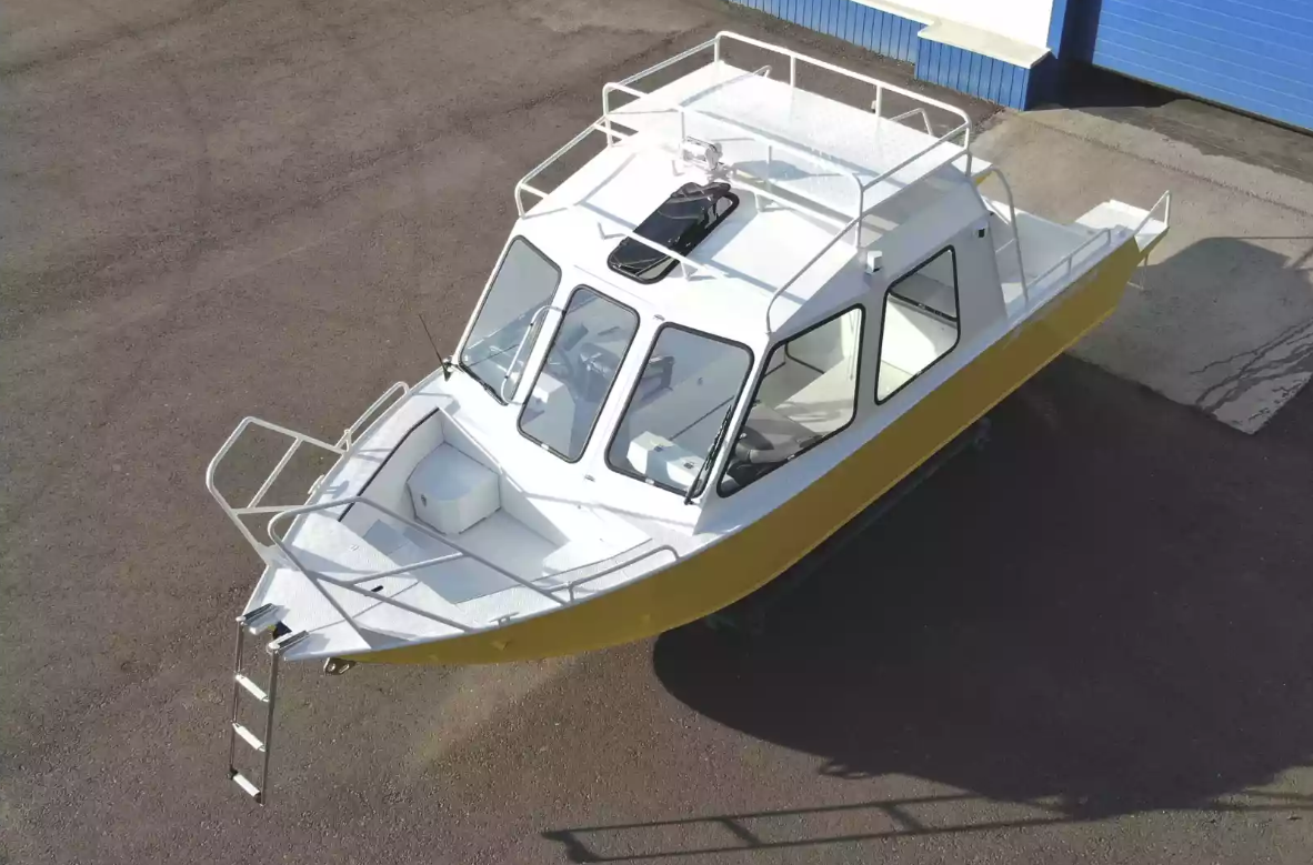 Алюминиевый катер Wyatboat-660 Cabin в Екатеринбурге
