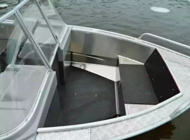 Алюминиевый катер Wyatboat-430T DCM Трансформер в Екатеринбурге