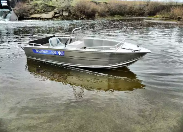 Алюминиевый катер Wyatboat-460 C в Екатеринбурге
