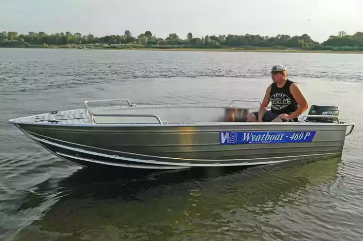 Алюминиевая лодка Wyatboat-460 P в Екатеринбурге