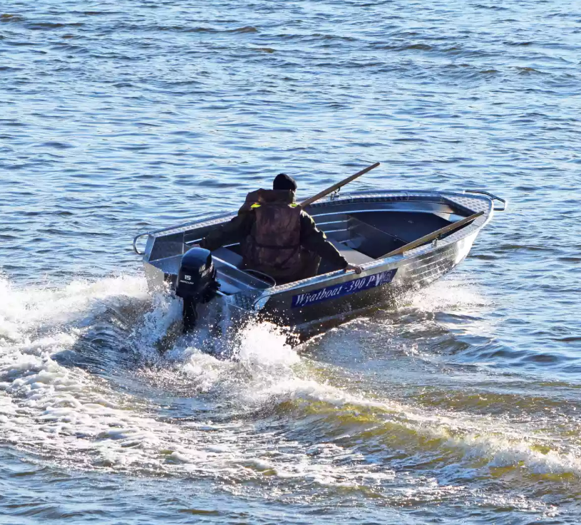 Алюминиевая лодка Wyatboat-390 P в Екатеринбурге