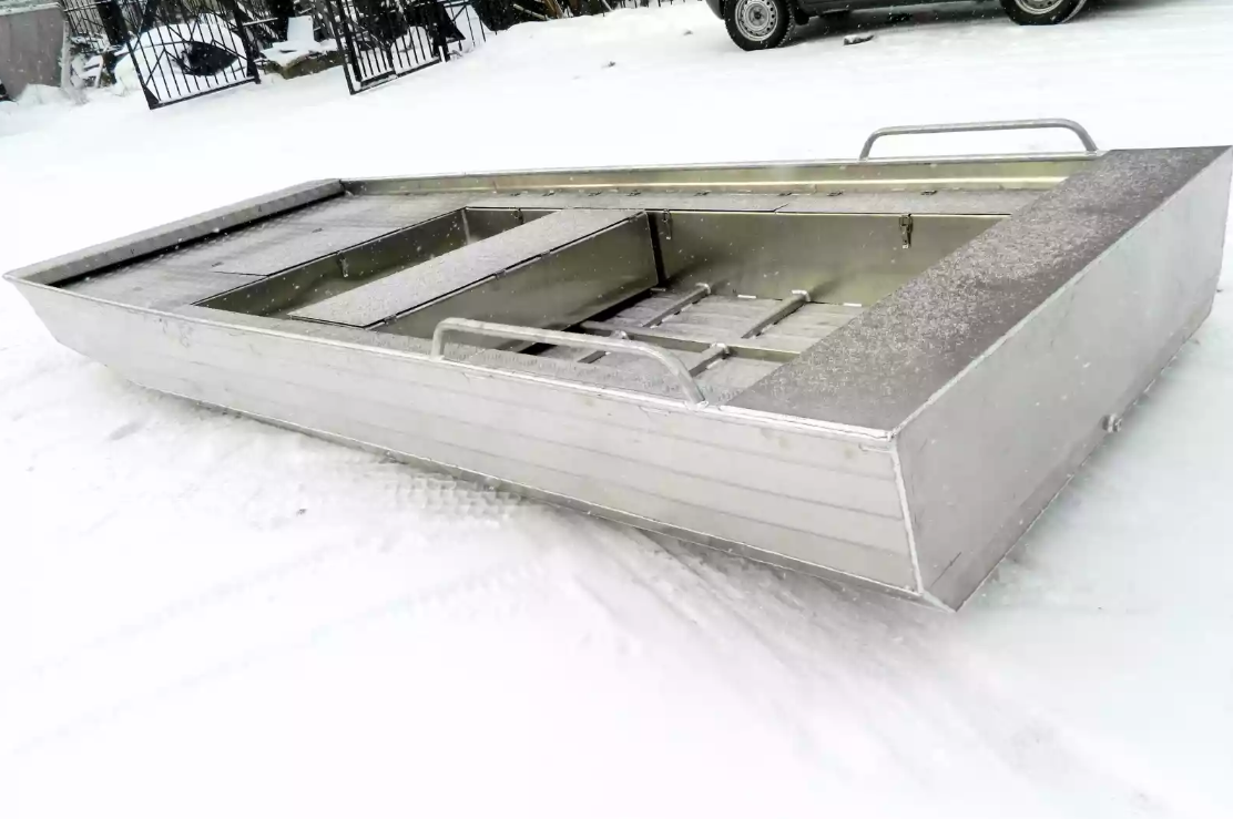 Алюминиевая лодка Wyatboat-390 Jonboat в Екатеринбурге