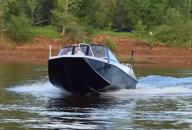 Алюминиевый катер Неман 500 DC водомёт в Екатеринбурге