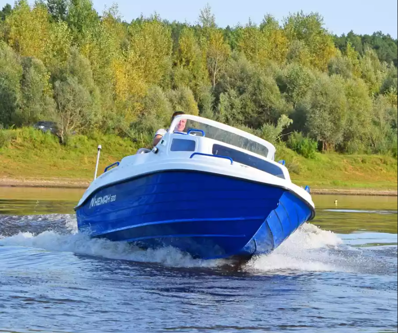 Комбинированный катер Neman-500 с каютой в Екатеринбурге