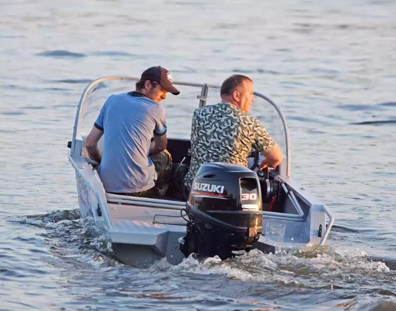 Алюминиевый катер Wyatboat-390 DCM в Екатеринбурге