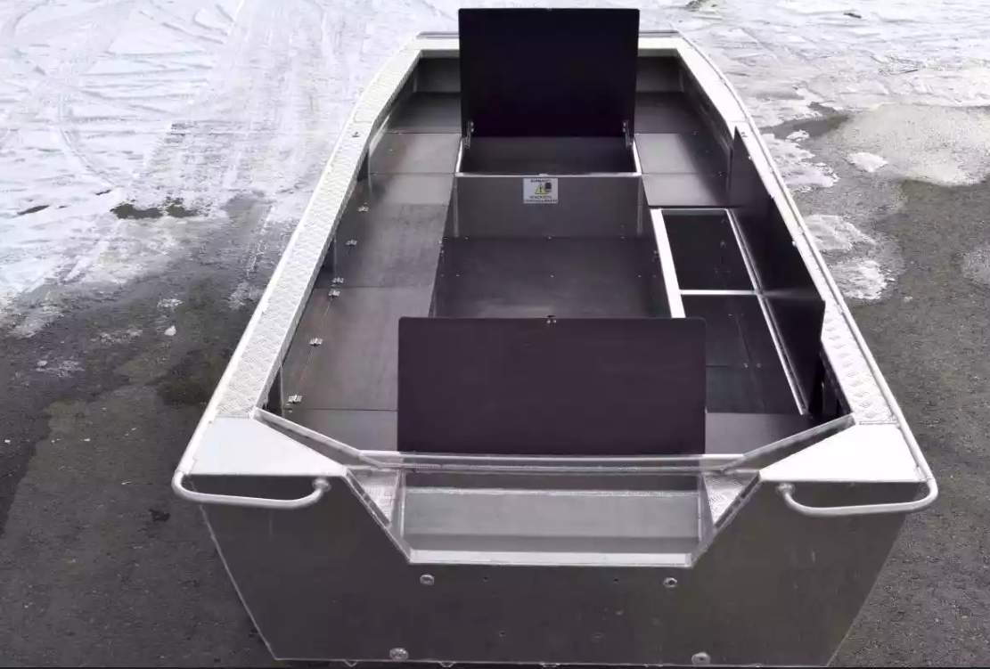 Алюминиевая лодка Wyatboat-490 Jonboat в Екатеринбурге