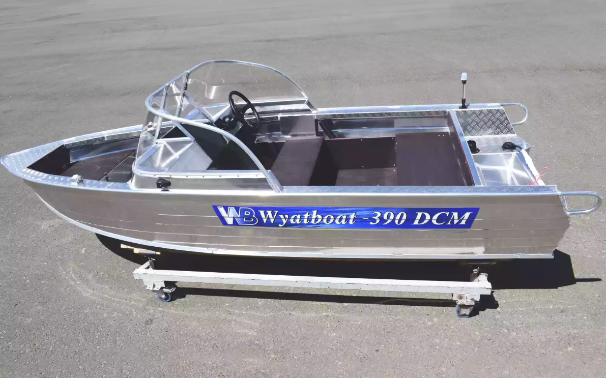 Алюминиевый катер Wyatboat-390 DCM в Екатеринбурге