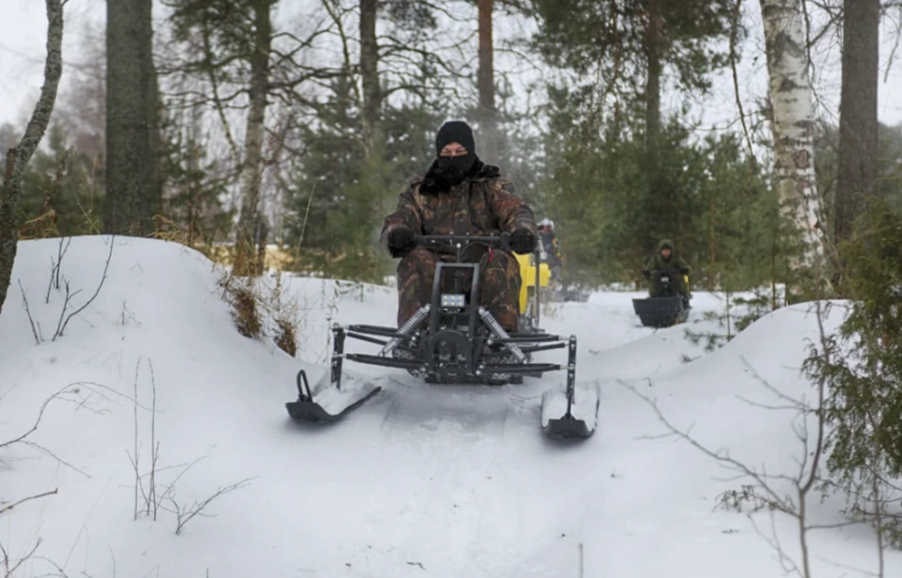 Мотобуксировщик РЫБАК PKD. PSD 15 л.с. (длинная база 1430мм) в Екатеринбурге