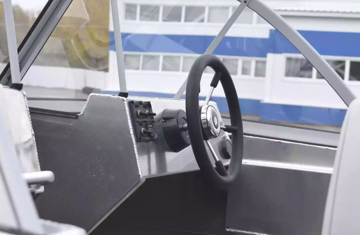 Алюминиевый катер Неман-450 DC NEW без покраски в Екатеринбурге