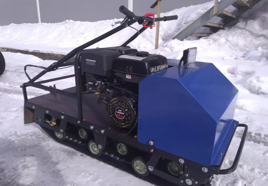 Мотобуксировщик AhtaR ЗИМА с реверсом (задний ход) в Екатеринбурге