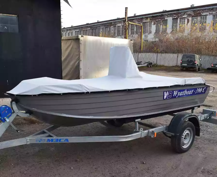 Алюминиевая лодка Wyatboat-390 C в Екатеринбурге