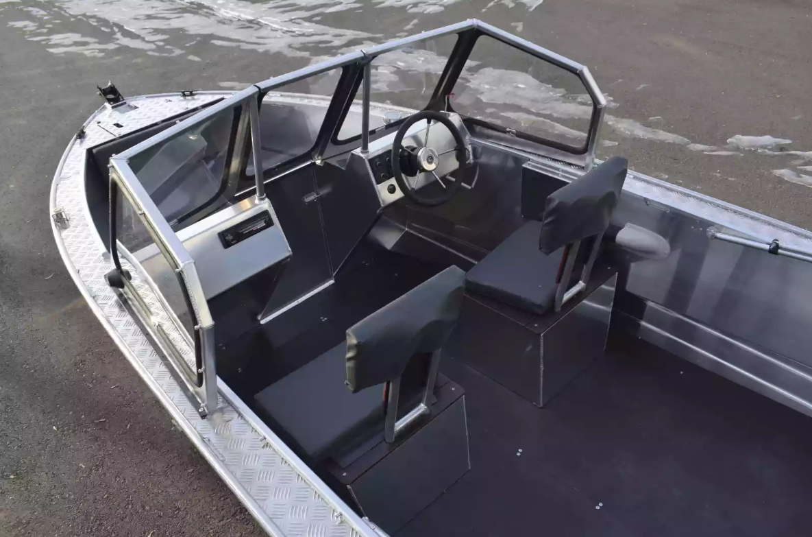 Алюминиевый катер Wyatboat-490 DCM Pro в Екатеринбурге