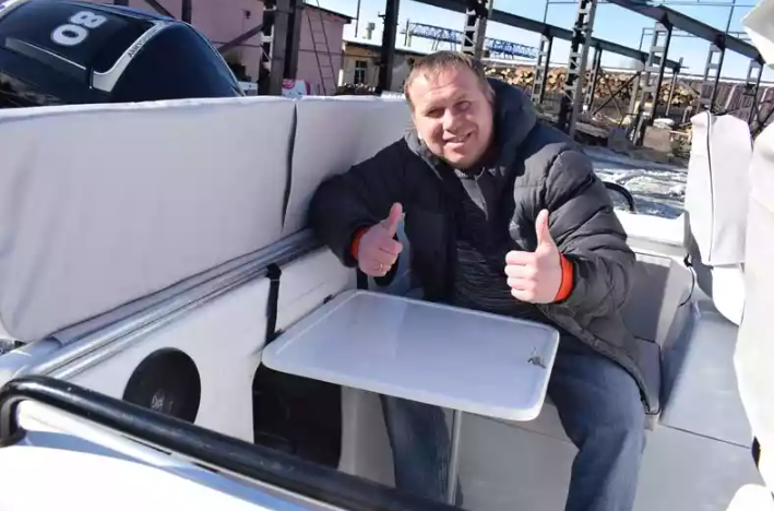 Комбинированный катер Neman-500 с каютой в Екатеринбурге