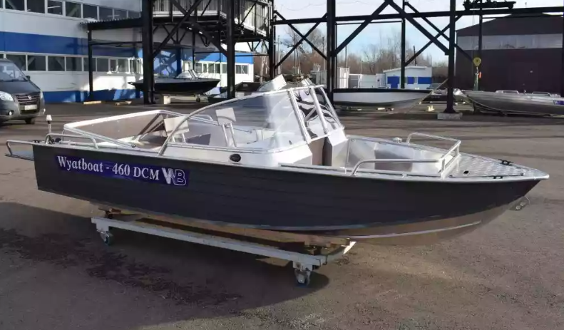 Алюминиевый катер Wyatboat-460 DCM в Екатеринбурге