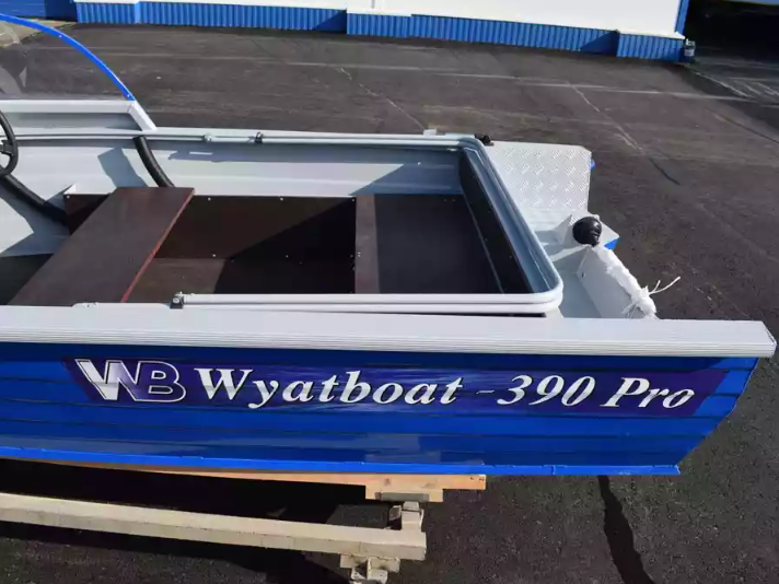 Алюминиевый катер Wyatboat-390 Pro в Екатеринбурге
