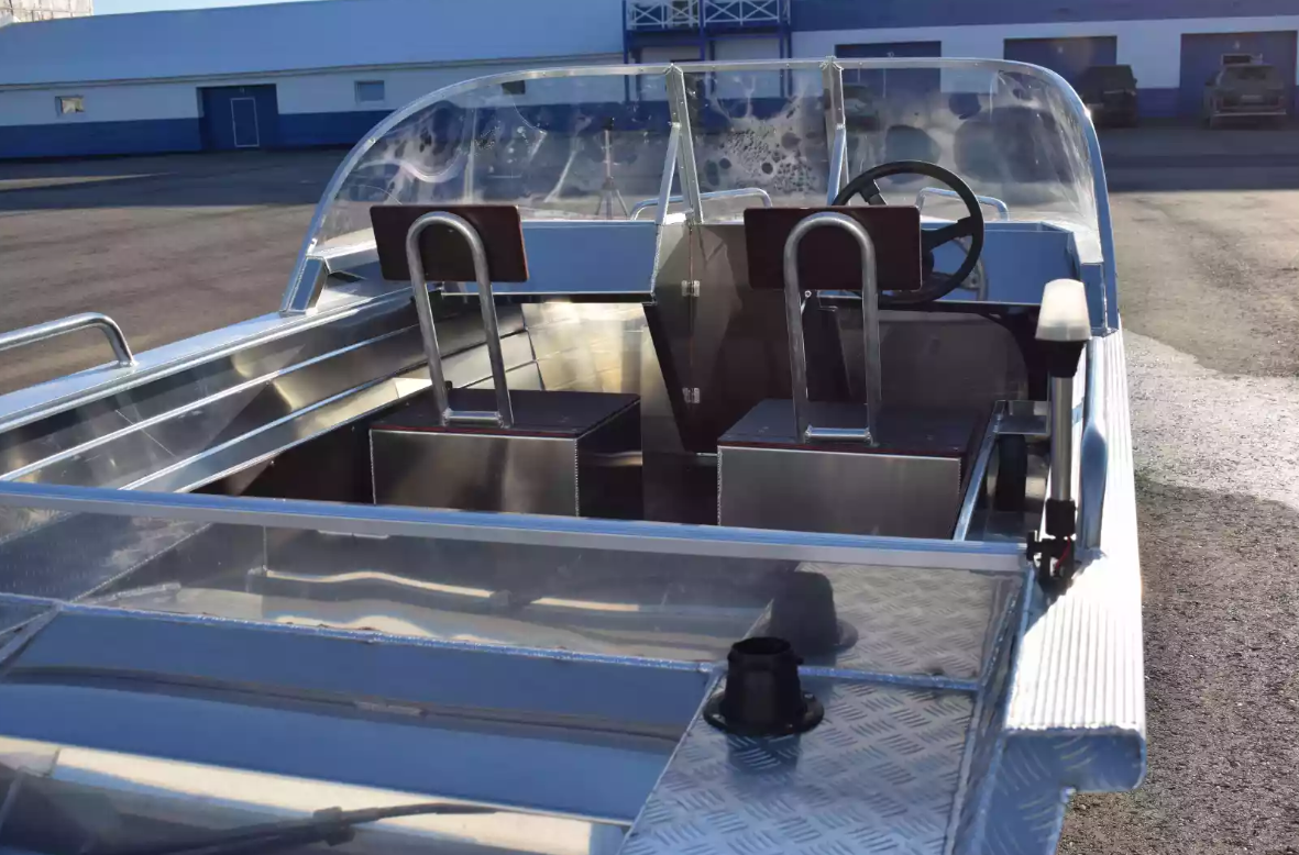 Алюминиевый катер Wyatboat-460 DCM NEW в Екатеринбурге