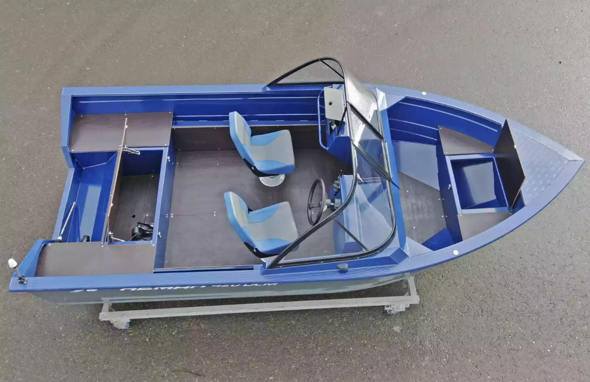 Алюминиевый катер Неман-420 DCM в Екатеринбурге