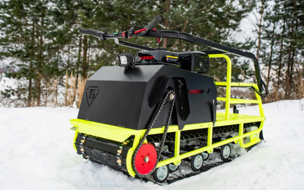 Мотобуксировщик Бурлак ХОЗЯИН-1 (капот металл) в Екатеринбурге