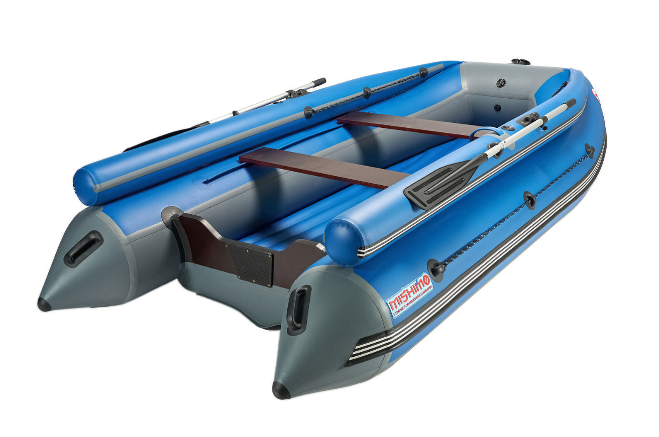 КОМПЛЕКТ ЛОДКА MISHIMO FAMILY LITE 370 + МОТОР MARLIN MP 9.9 AMHS PROLINE FORCE в Екатеринбурге