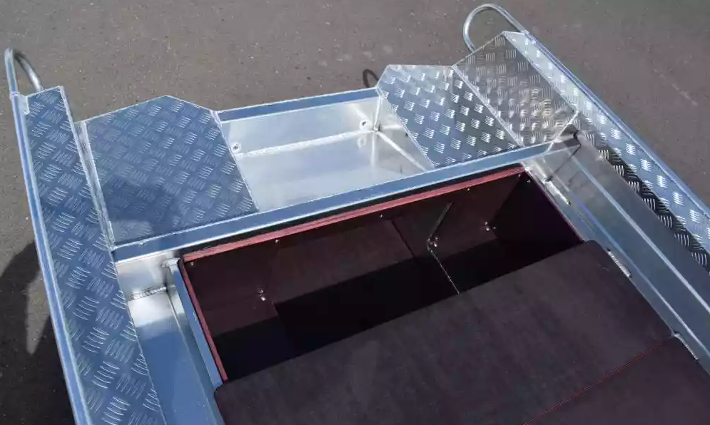 Алюминиевая лодка Wyatboat-390Р Fish в Екатеринбурге