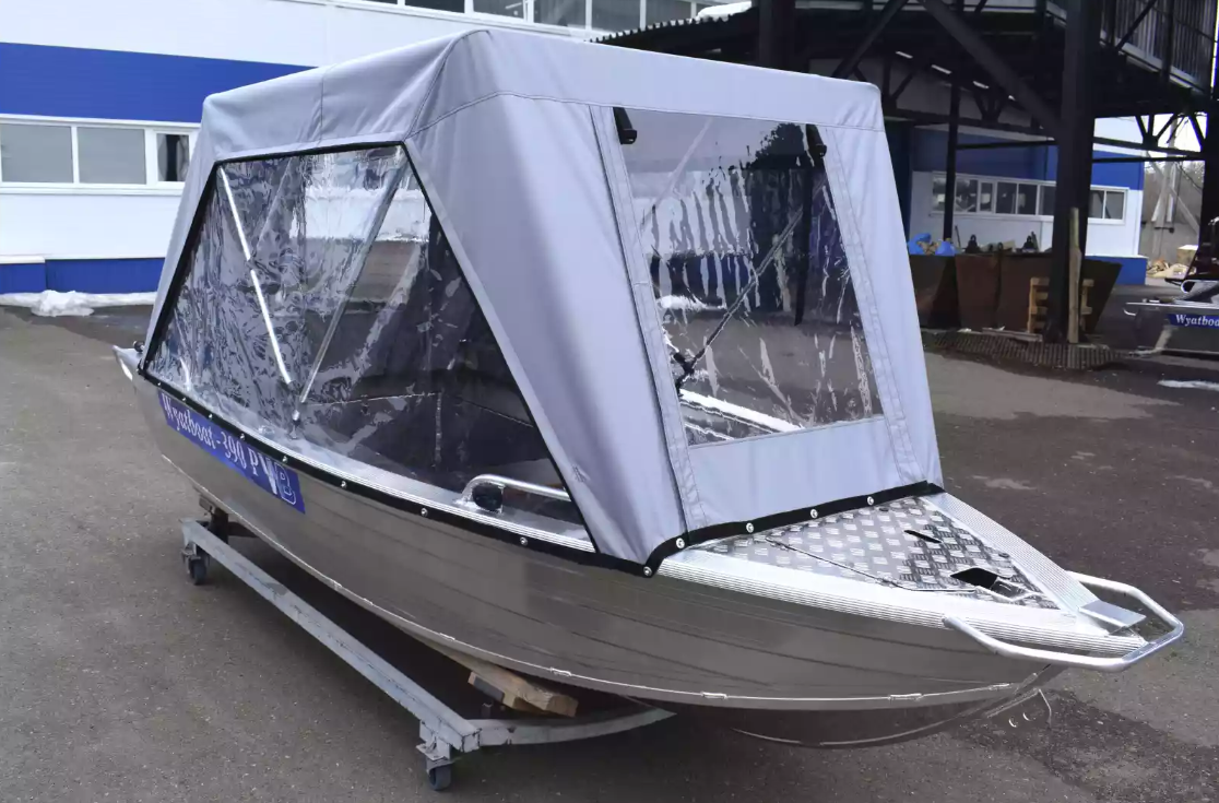 Алюминиевая лодка Wyatboat-390РМ в Екатеринбурге
