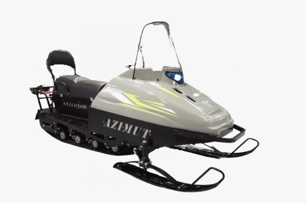 Миниснегоход Бурлак Азимут 20 л.с. , эл.запуск, реверс, тормоз гидравл, капот серый в Екатеринбурге