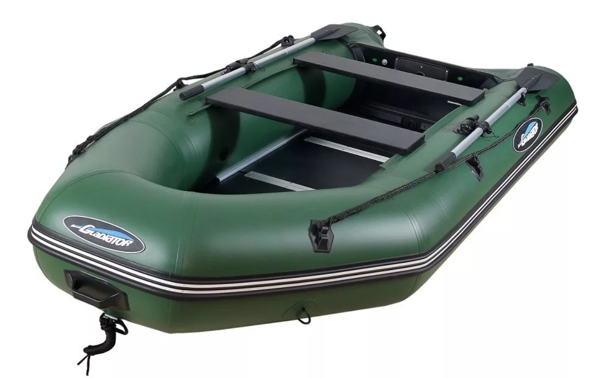 МОТОРНО-ГРЕБНАЯ ЛОДКА ПВХ GLADIATOR A 280 ТК С ФАНЕРНЫМ ДНОМ в Екатеринбурге