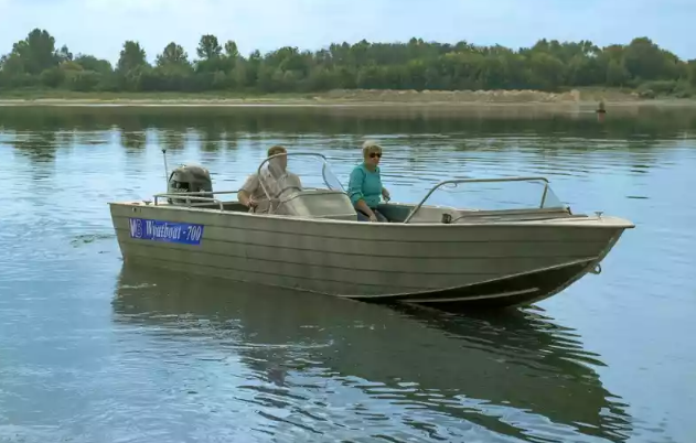 Алюминиевый катер Wyatboat-700 в Екатеринбурге